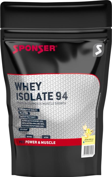 Sponser Whey Isolate 94 (Vanille, 1 Stk., 1500 g)