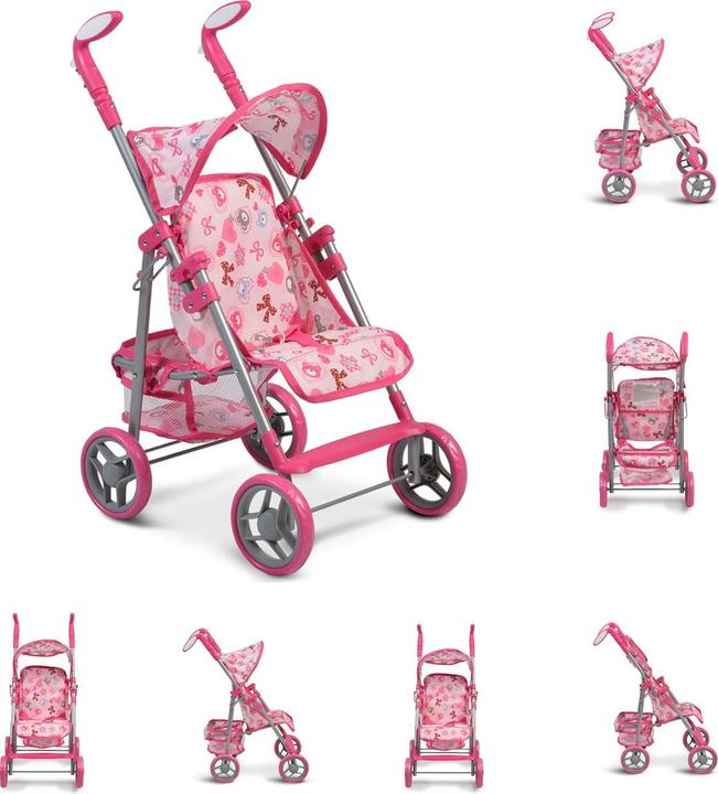 Immagine prodotto Moni carrozzina per bambole Flower Garden