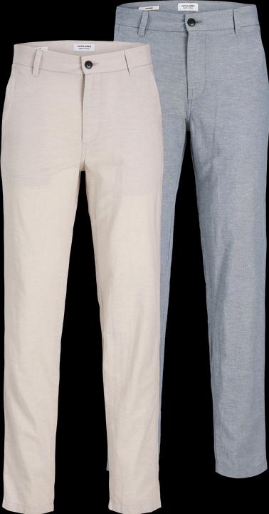 Produktbild Jack & Jones Jpstace Jjsummer Linen Blend Pant 2-Pack (W30/L34)