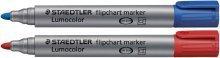 Image du produit Staedtler Marqueur Lumocolor pour tableau à feuilles mobiles (Grey, 5 mm, 6 x)