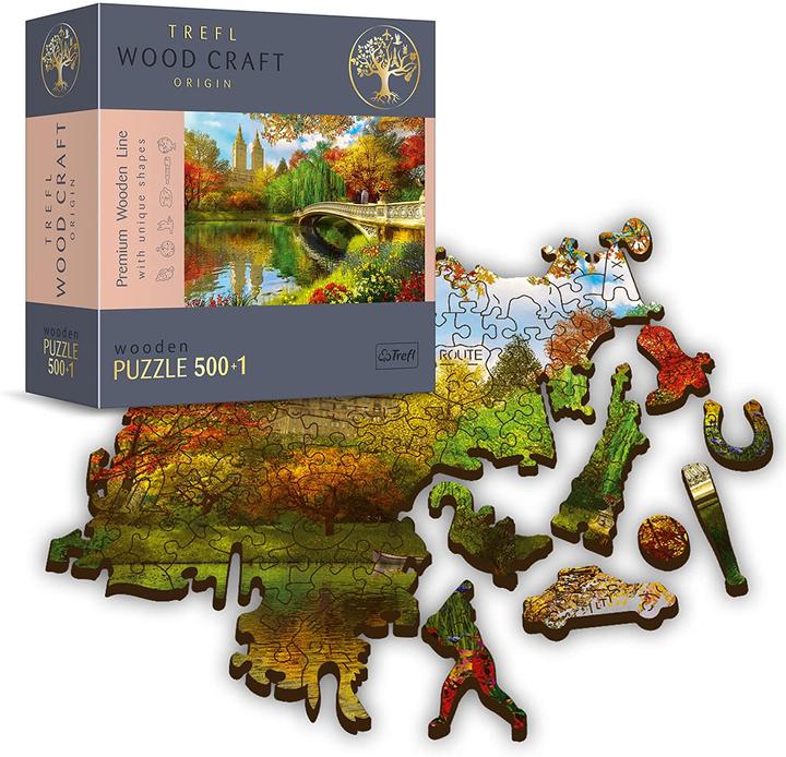 Image du produit Trefl Puzzle en bois Central Park 500+1T (501 pièces)