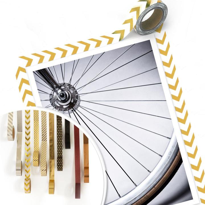 Image du produit Trenddeko Rayons de bicyclette (60 x 80 cm)