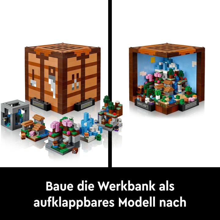 Actual product image LEGO The Crafting Table (21265, LEGO Minecraft)
