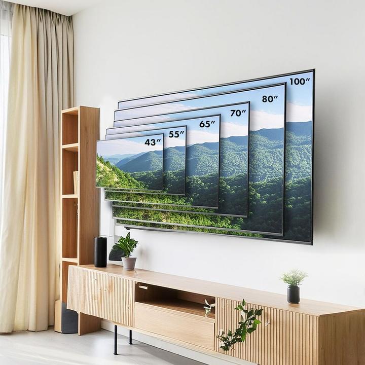 Image du produit Maclean Support TV max VESA 800x400 43-100 120kg Réglage de l'inclinaison +15°-15° MC-422 (Mur, 100", 120 kg)