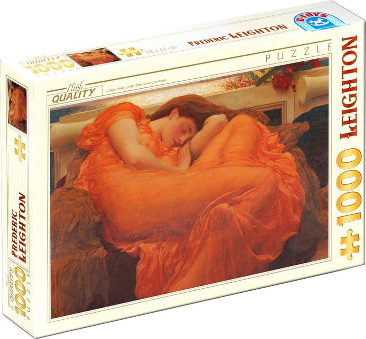 Actual product image DToys Puzzle 1000 pieces Frederic Leighton - Flaming June - Detail (1000 pieces)
