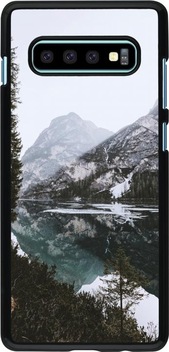 Actual product image PhoneLook Coque Winter 22 snowy mountain and lake (Samsung Galaxy S10+)