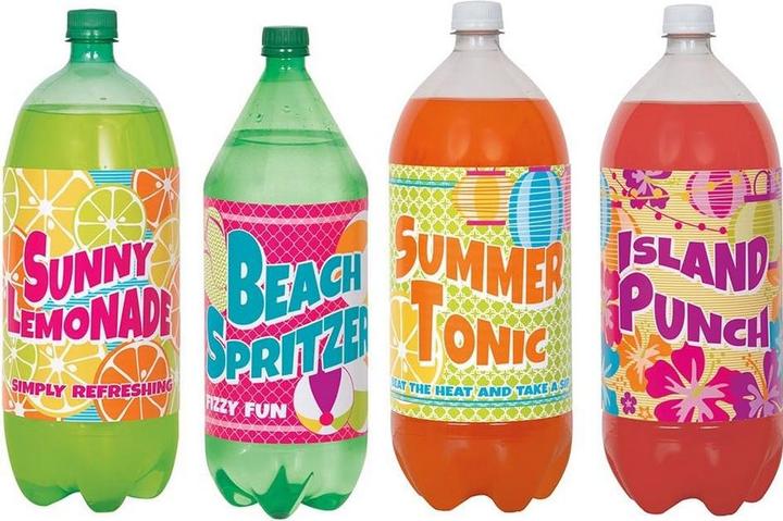 Image du produit Unique Party - Étiquettes pour bouteilles CLEARANCE