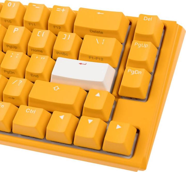 Produktbild Ducky One 3 Yellow SF Gaming Tastatur, RGB LED - MX-Red (US) (US, Kabelgebunden)