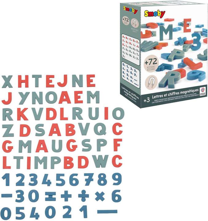 Productafbeelding Smoby 72 Magnetische Letters En Cijfers