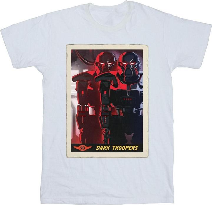 Actual product image Star Wars Mens The Mandalorian Dark Troopers T-Shirt (4XL)