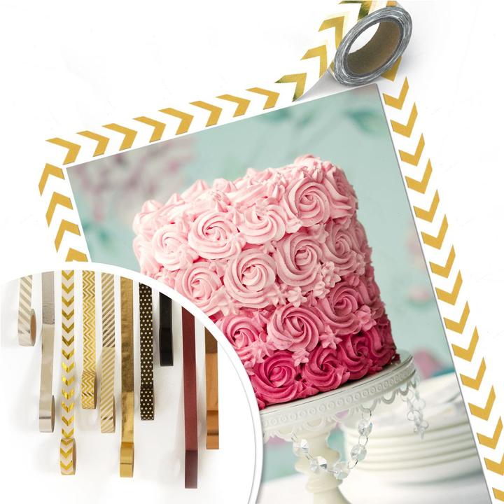 Produktbild Trenddeko Rosentorte (40 x 60 cm)