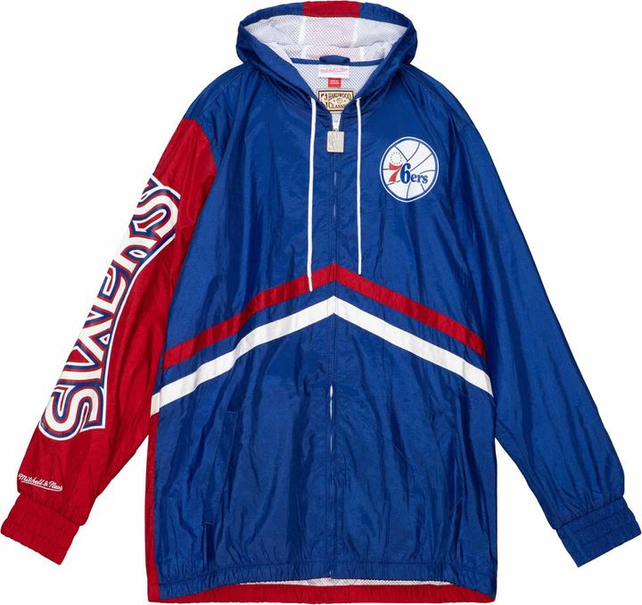 Image du produit Mitchell & Ness Windbreaker Veste - Philadelphia 76ers (S)