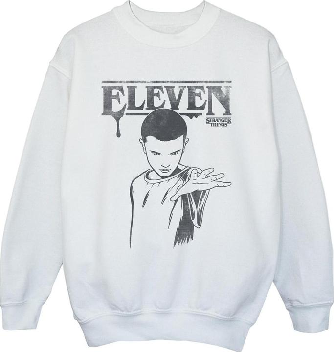 Netflix Stranger Things Dark Eleven Sweatshirt Jungen