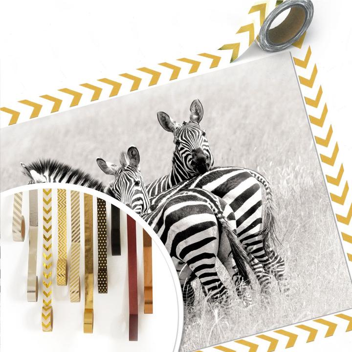Image du produit Trenddeko Trubitsyn - Zèbres dans la savane (75 x 50 cm)