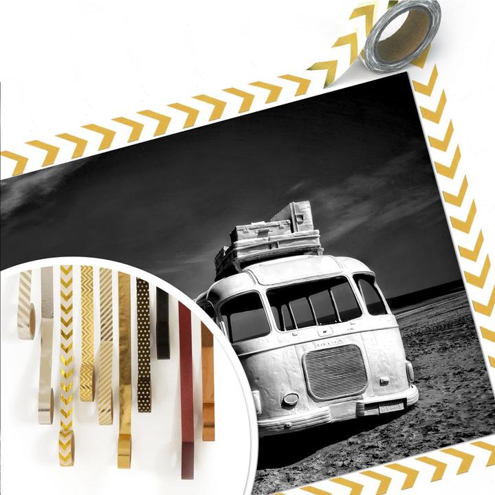 Actual product image Trenddeko Depaepe - Beached Bus (75 x 50 cm)