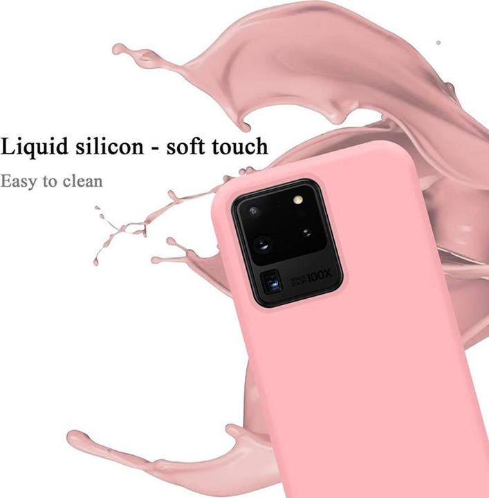 Actual product image Cadorabo TPU Liquid Silicone Case Cover (Samsung Galaxy S20 Ultra)