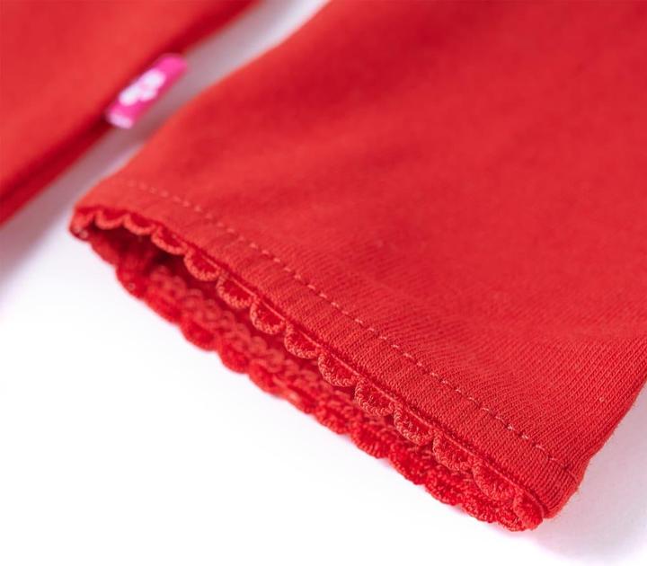 Immagine prodotto VidaXL Camicia da bambino a maniche lunghe rosso 140,Materiale: 95 % cotone. 5 (140)