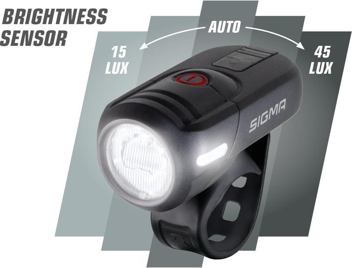 Actual product image Sigma Sport Aura 45/Nugget II (45 lm, 45 lm)