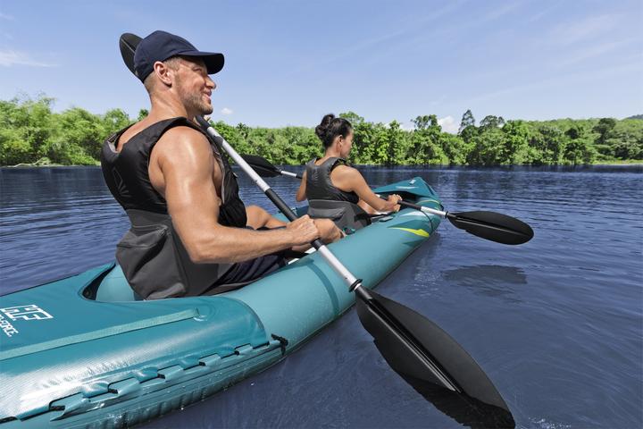 Image du produit Bestway HF WAypoint Elite X2 Kayak 382x101x35cm (2 pers.)
