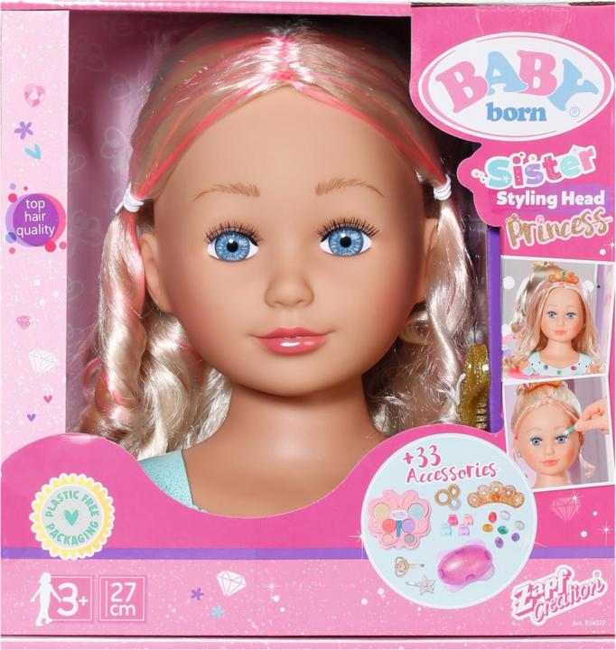 Actual product image Zapf Creation Sister Styling Head