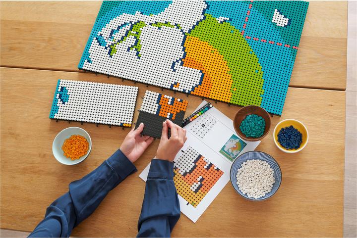 Immagine prodotto LEGO Mappa del mondo (31203, LEGO Art, Set LEGO rari)
