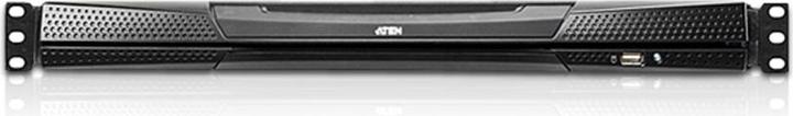 Actual product image Aten KL1516AiN CH Cat.5 KVM over IP Switch 16-Port 19"-LCD, Dual-Rail, CH-Layout