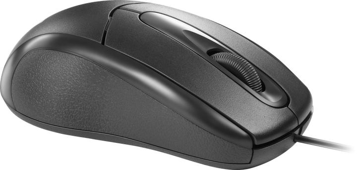 Actual product image Defender MAUS STANDARD MB-580 BLACK OPTICAL 1000dpi 3P (Cable)