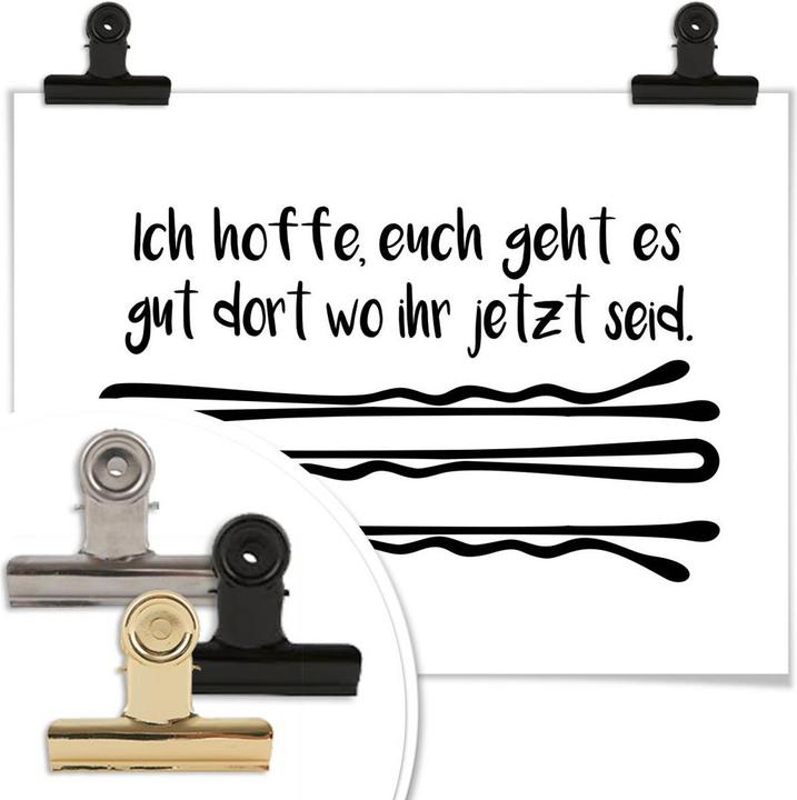 Produktbild Trenddeko Ich hoffe euch geht es gut (80 x 60 cm)