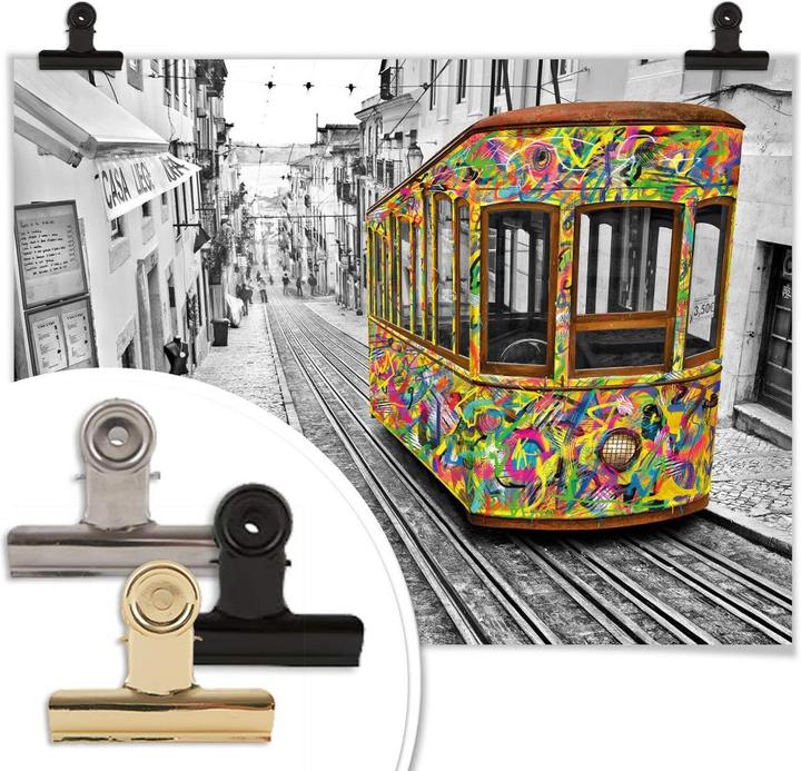 Produktbild Trenddeko Ben Heine - Tram in Lissabon (60 x 50 cm)