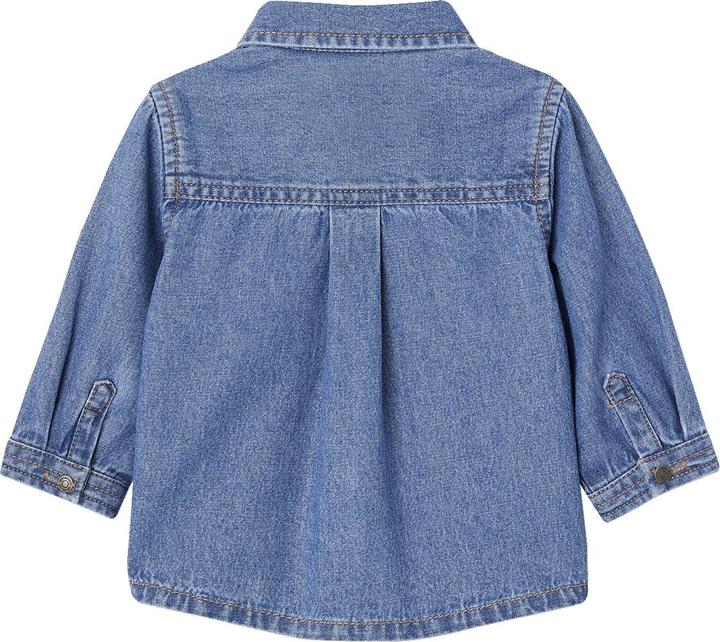 Produktbild Vertbaudet Baby Jeanshemd mit Druckknöpfen (62)