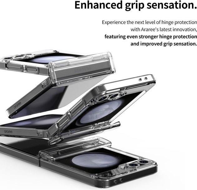 Actual product image Araree Made in Korea 360 Nukin Series (Samsung Galaxy Z Flip6)