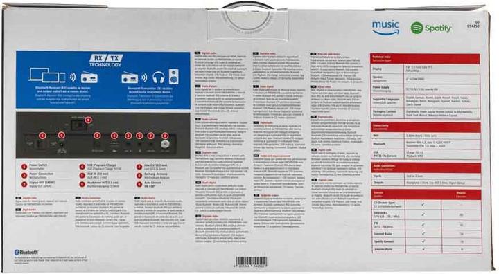 Image du produit Hama DIR3510SCBTX (Webradio, DAB, FM, DAB+ DAB, Bluetooth, WiFi)