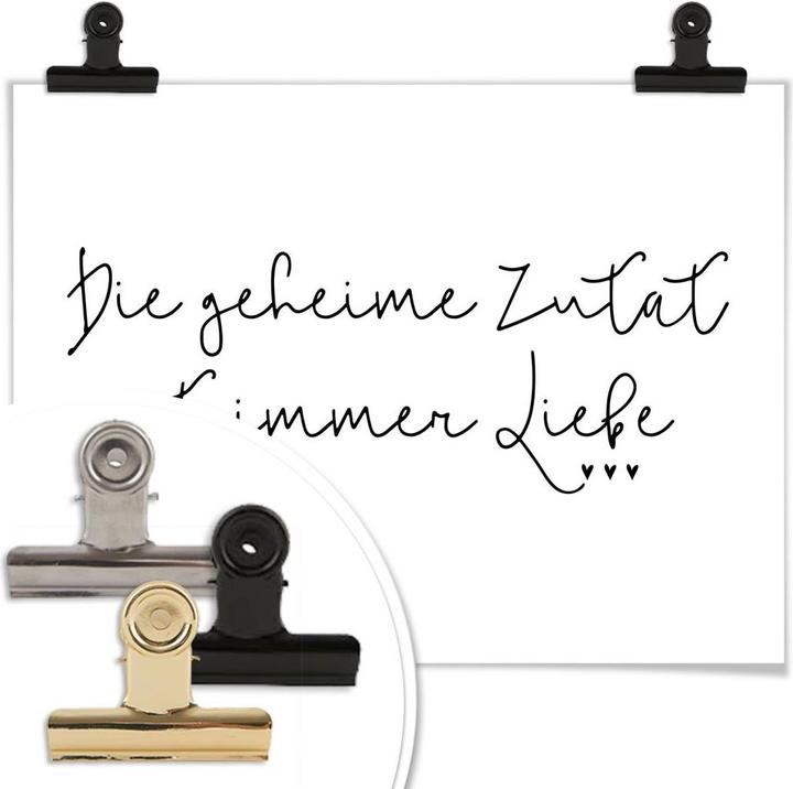 Image du produit Trenddeko L'ingrédient secret est toujours l'amour (30 x 40 cm)