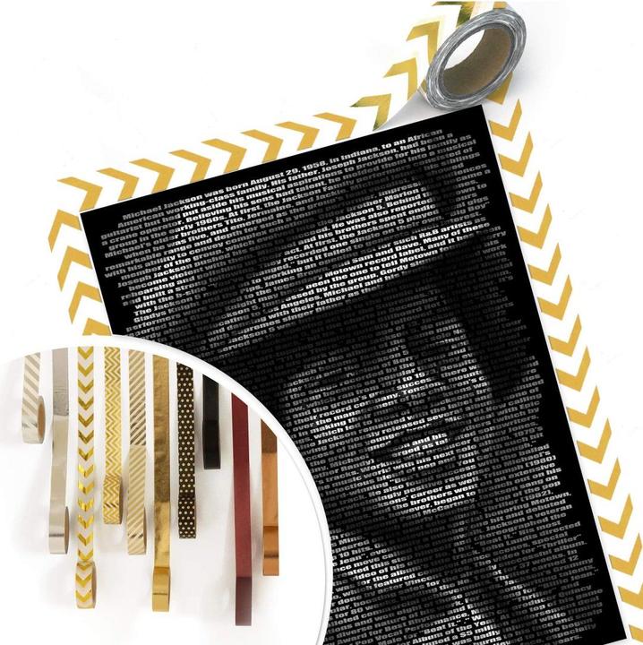 Image du produit Trenddeko Heine - Biographie de Michael Jackson (50 x 60 cm)