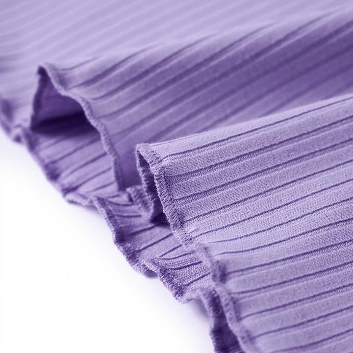 Actual product image VidaXL Children's T-shirt purple 140,Material: 95 % cotton. 5 (140)