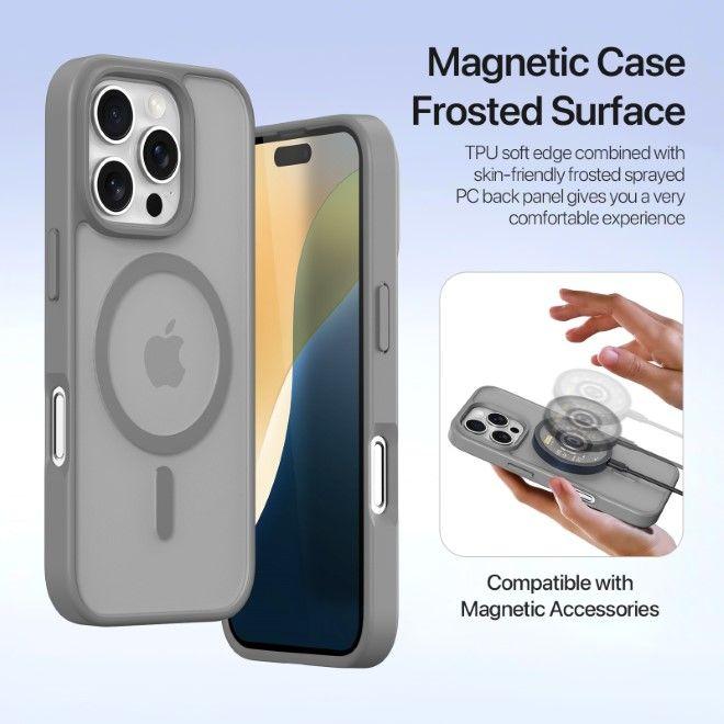 Produktbild Dux Ducis Lawa Series MagSafe Kunstleder Bookcover Hülle (Apple iPhone 16 Pro Max)