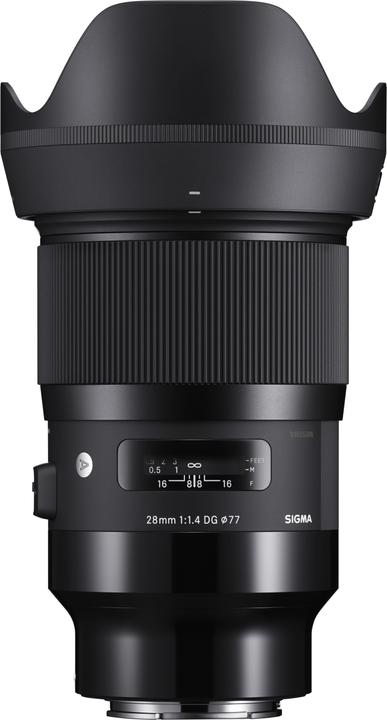 Produktbild Sigma 28mm f/1.4 DG HSM ART, Sony E (Sony E, APS-C / DX, Vollformat)