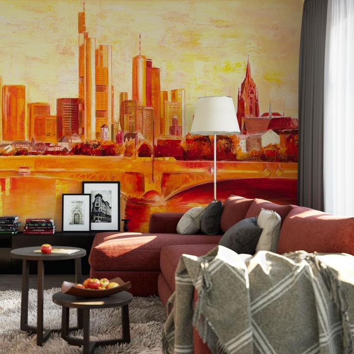 Actual product image Trenddeko Schüssler - Frankfurt skyline (480 x 350 cm)
