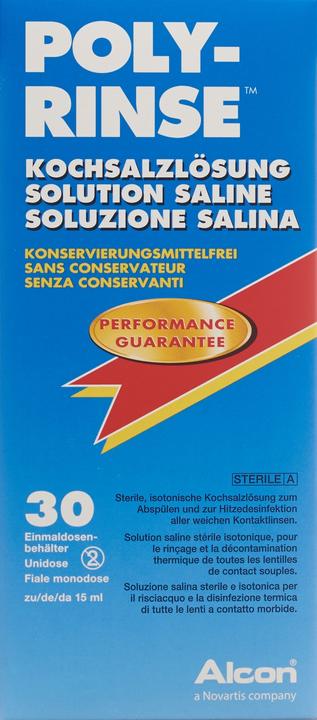 Actual product image Poly-Rinse Polyrinse solution (Saline solution, 450 ml)