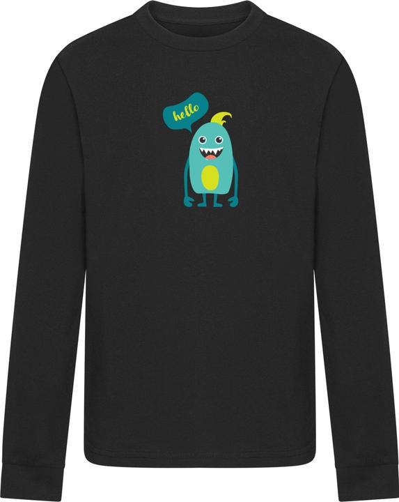 Merchcode Kids Monster Hello - Longsleeve - 184903