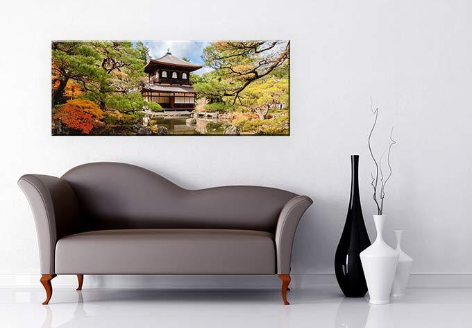 Immagine prodotto Trenddeko Tempio giapponese 2 - Panorama (120 x 50 cm)
