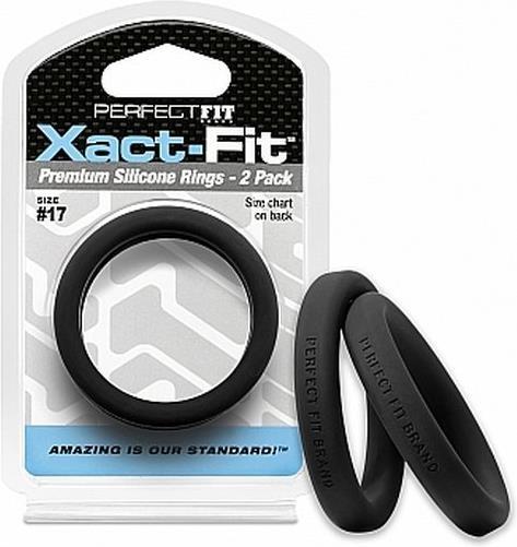 Produktbild PerfectFitBrand #17 Xact-Fit Cockring 2-Pack (4.30 cm)