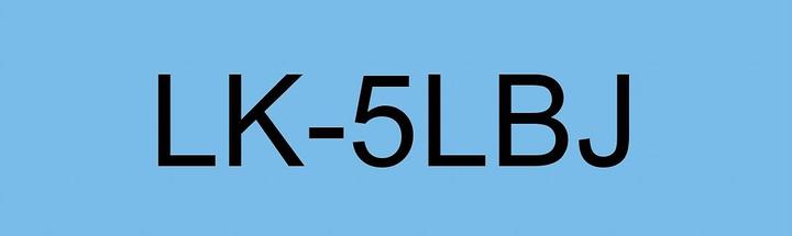 Produktbild Epson Matte Blue/Black 18mm LK-5LBJ (1.80 cm, Blau)