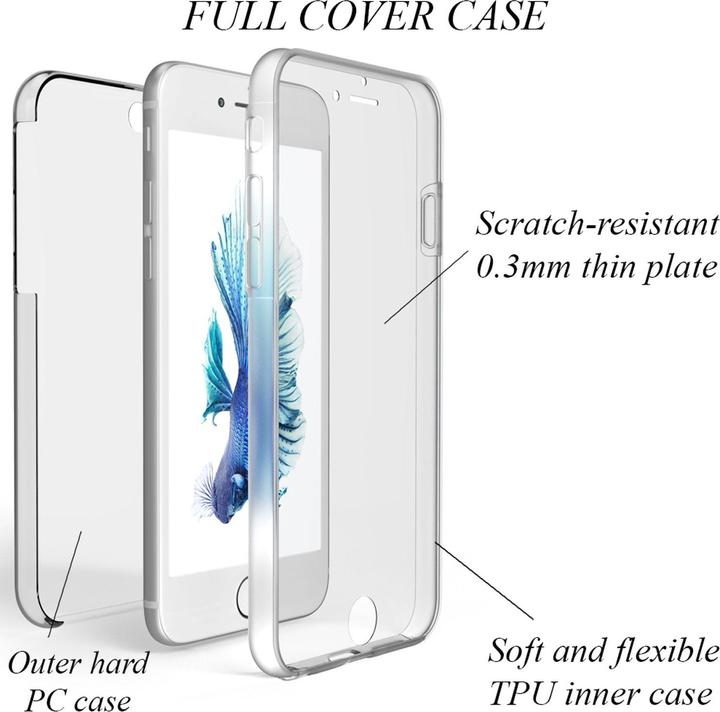 Immagine prodotto Nalia Custodia per cellulare a 360 gradi (Apple iPhone 6)