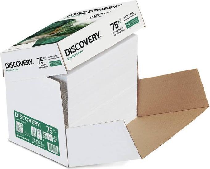 Immagine prodotto Discovery Carta per fotocopie DIN A4 75 gsm 2.500 fogli Maxi-Box (75 g/m², 2500 x, A4)
