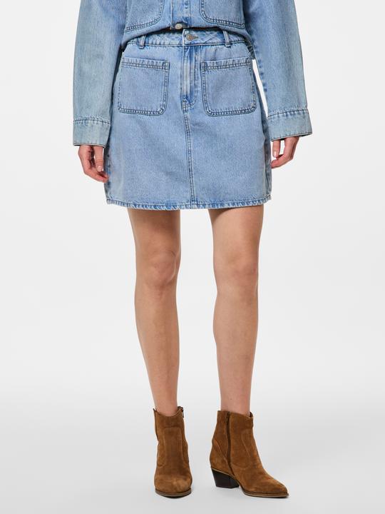 Produktbild Pieces PCSKY HW MINI Jeansrock (XS)