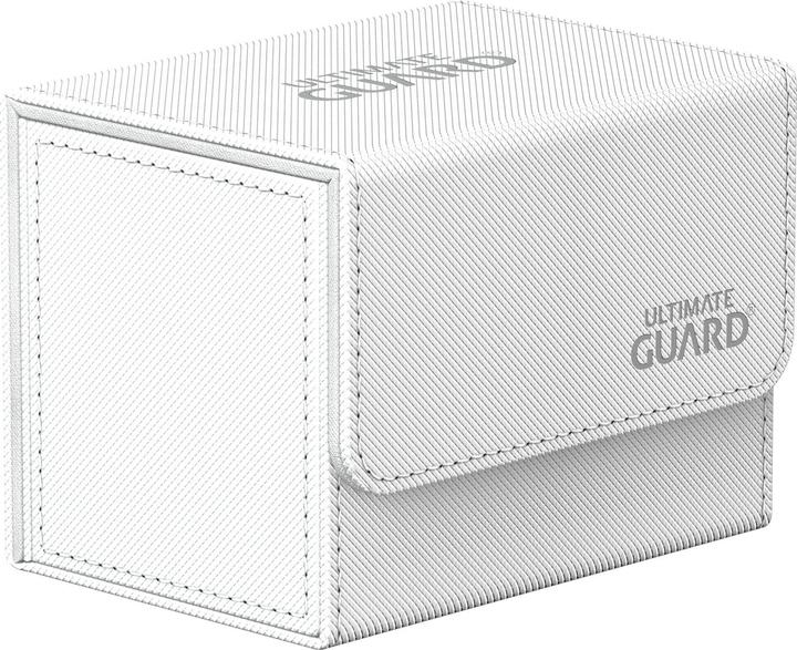Produktbild Ultimate Guard Kartenbox XenoSkin Sidewinder Monocolor 80+ Weiss
