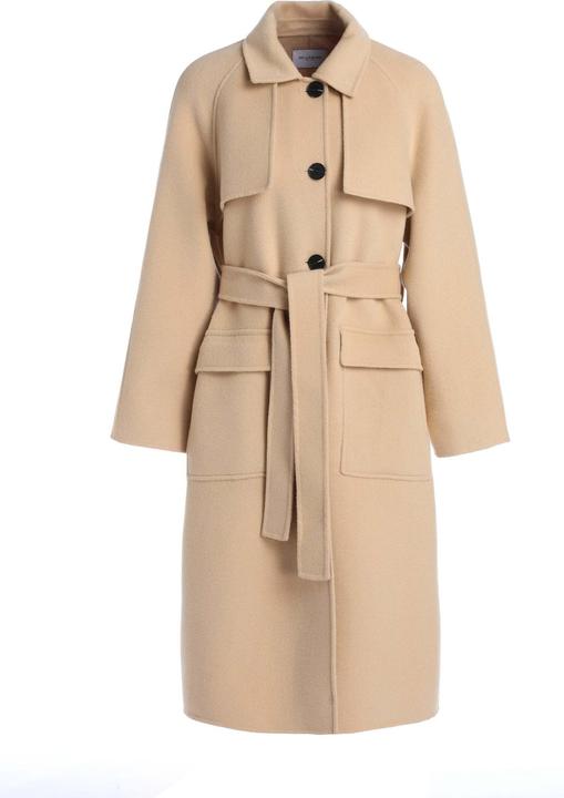 Produktbild Bellemere Coat Beige Wool Coat (One Size)
