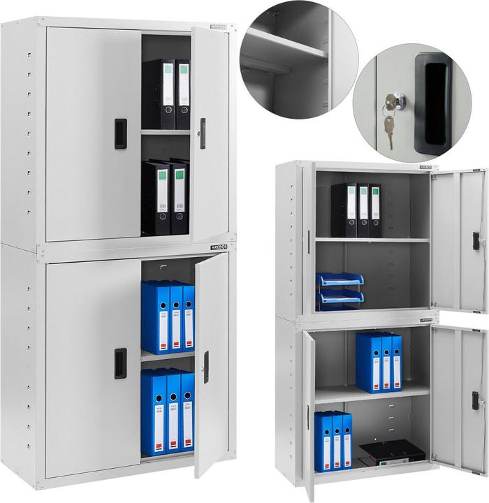 Produktbild Arebos Aktenschrank (180 x 90 x 40 cm)