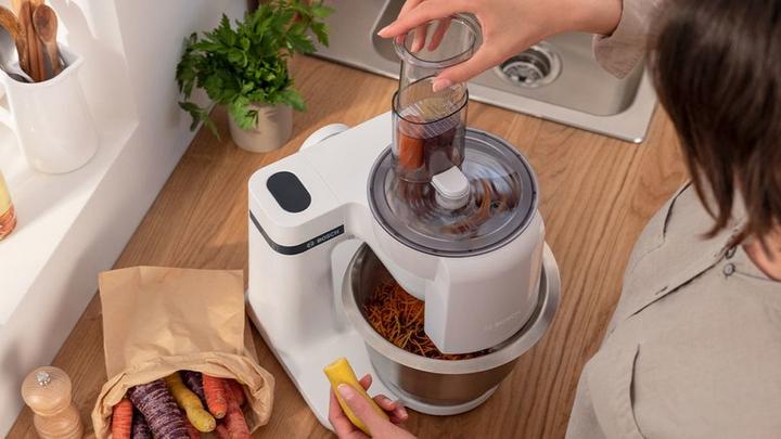 Image du produit Bosch Hausgeräte Série 2 MUMS2EW01 food processor Acier inoxydable, Blanc (700 W)